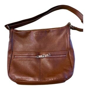 Atelier Noir RUDSAK Brown Pebbled Leather  Hobo Purse